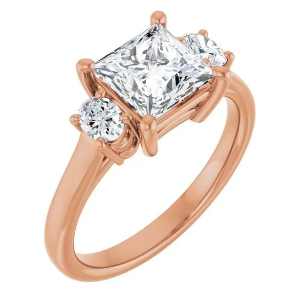 Three-Stone Engagement Ring J. Thomas Jewelers Rochester Hills, MI