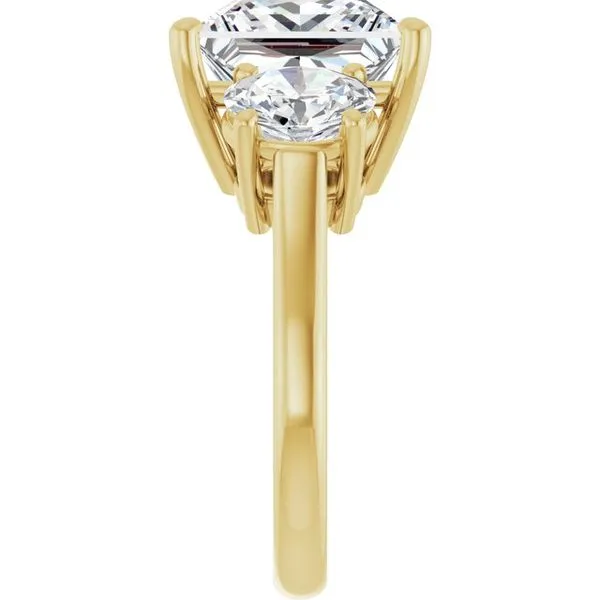 Three-Stone Engagement Ring Image 4 The Ring Austin Round Rock, TX