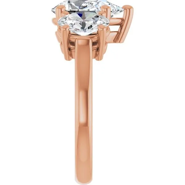 Three-Stone Engagement Ring Image 4 The Ring Austin Round Rock, TX