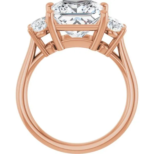 Three-Stone Engagement Ring Image 2 Raleigh Diamond Fine Jewelry Raleigh, NC