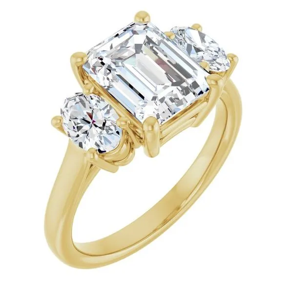 Three-Stone Engagement Ring