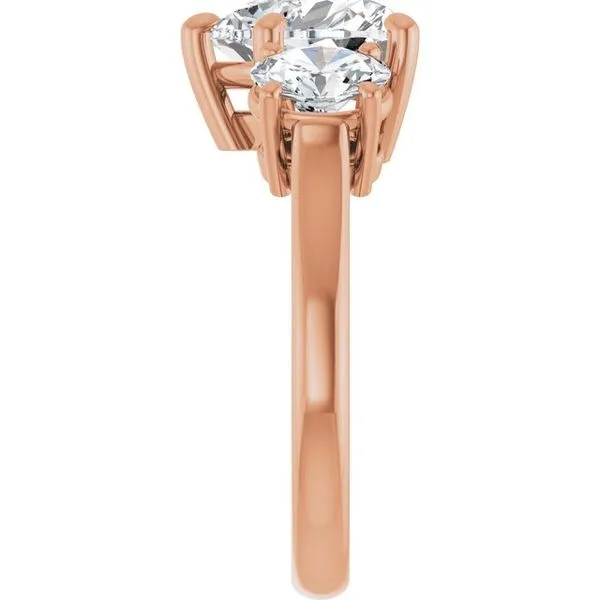 Three-Stone Engagement Ring Image 4 The Ring Austin Round Rock, TX