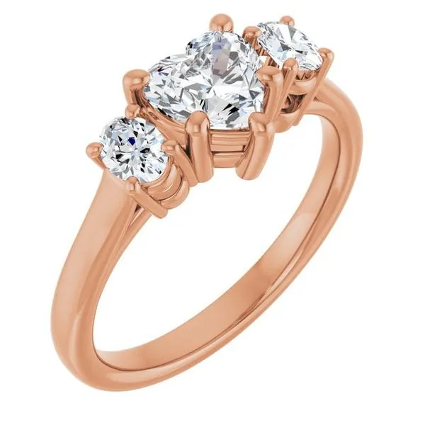 Three-Stone Engagement Ring Paul James Jewelers Angels Camp, CA