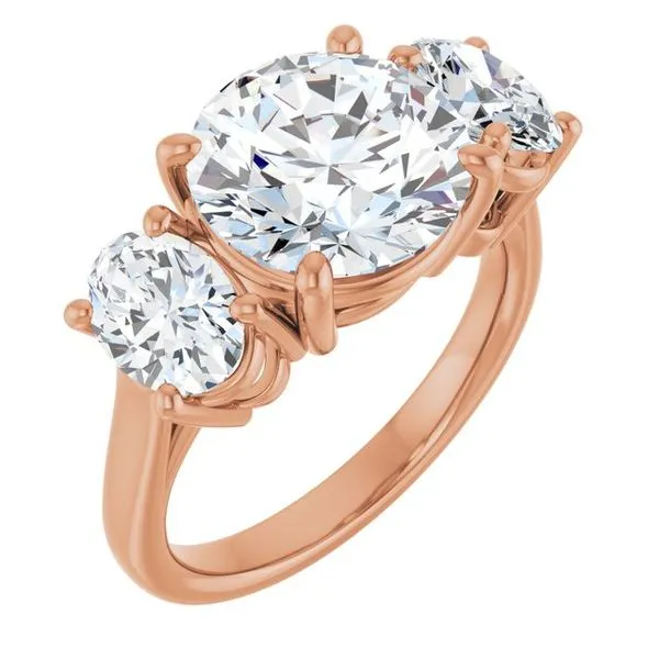 Three-Stone Engagement Ring Virtus Collective Newport Beach , CA