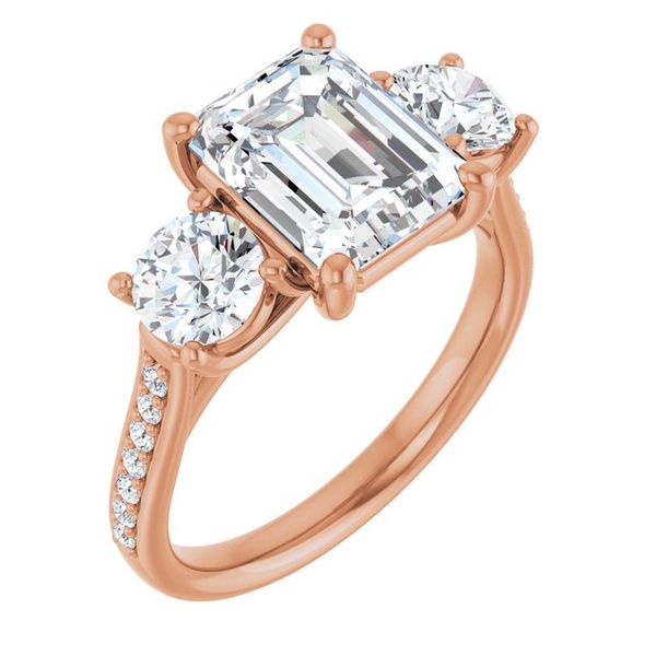 Three-Stone Engagement Ring