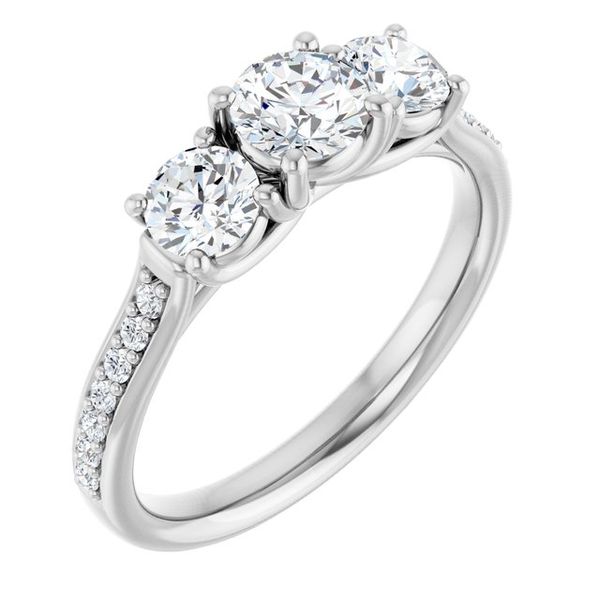 Three-Stone Engagement Ring