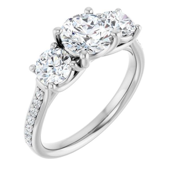 Three-Stone Engagement Ring