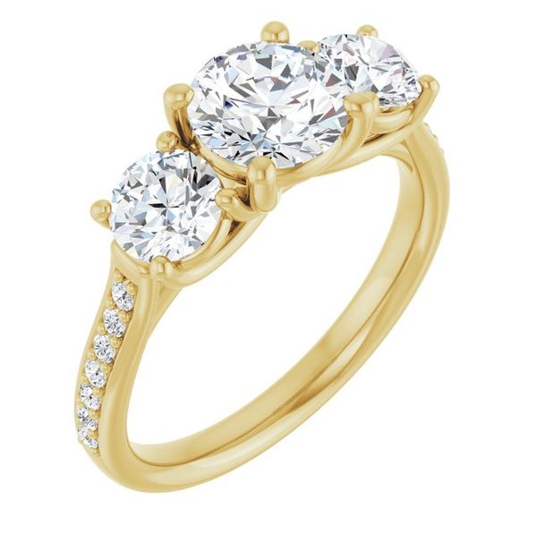 Three-Stone Engagement Ring