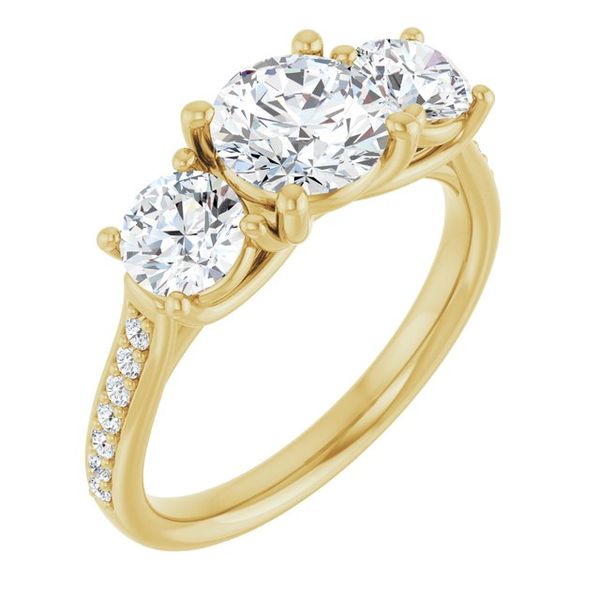 Three-Stone Engagement Ring