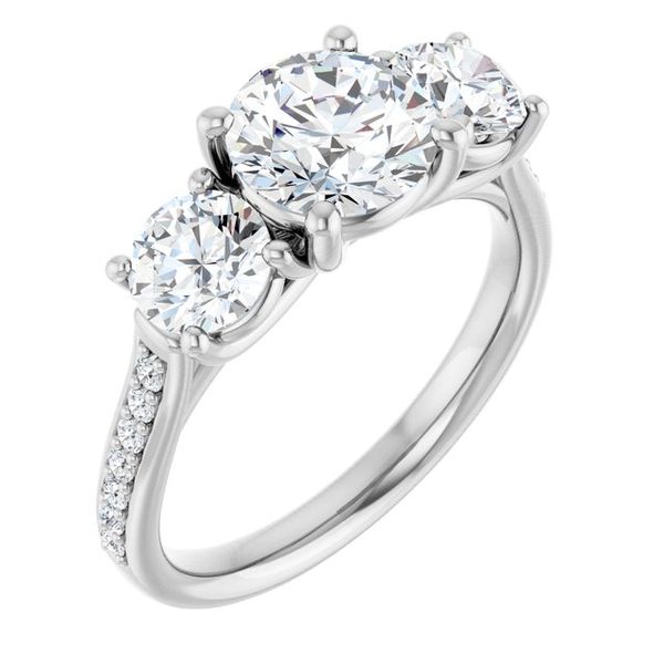 Three-Stone Engagement Ring