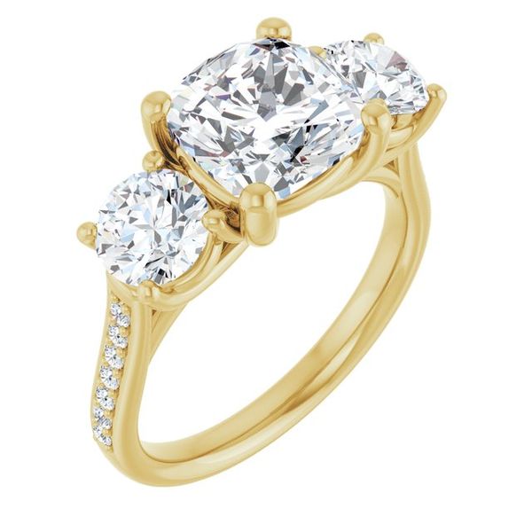 Three-Stone Engagement Ring