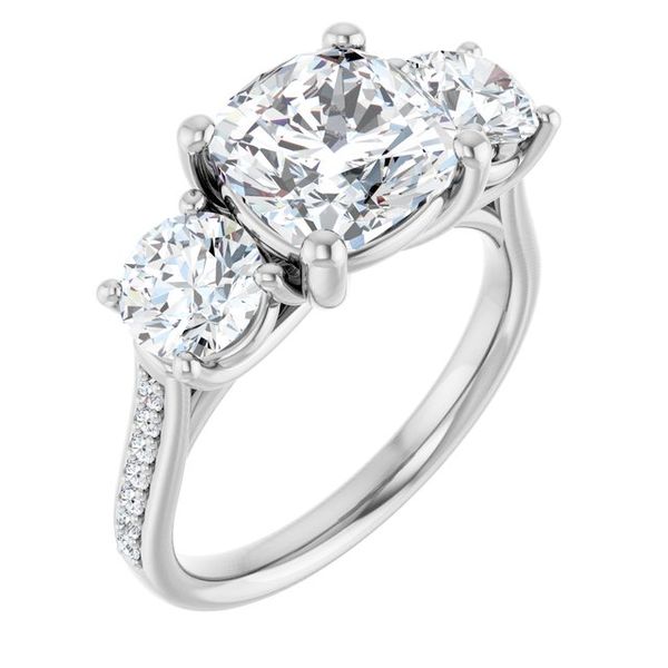 Three-Stone Engagement Ring