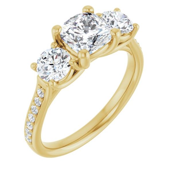 Three-Stone Engagement Ring