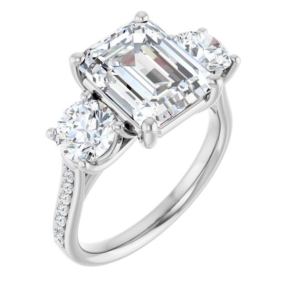 Three-Stone Engagement Ring