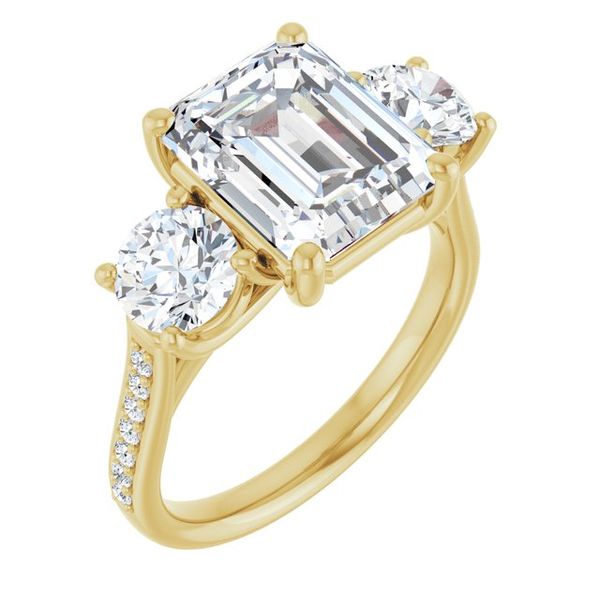 Three-Stone Engagement Ring