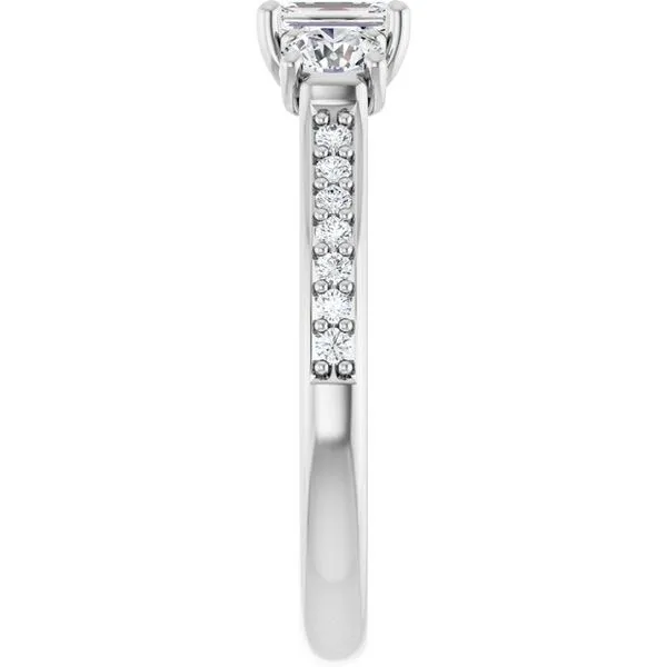 Three-Stone Engagement Ring Image 4 Dripping Diamonds Dripping Springs, TX