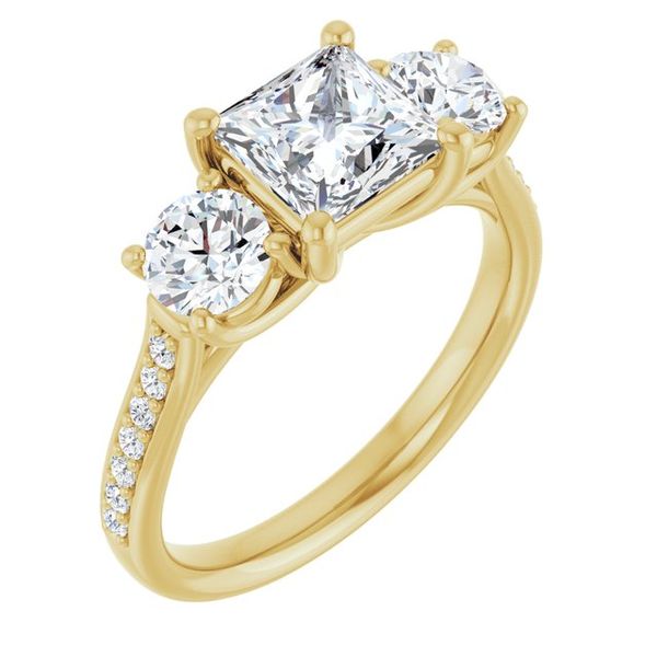 Three-Stone Engagement Ring