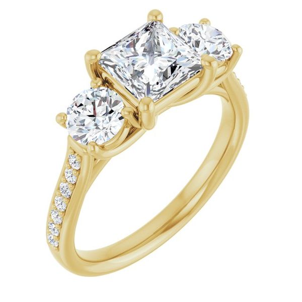 Three-Stone Engagement Ring