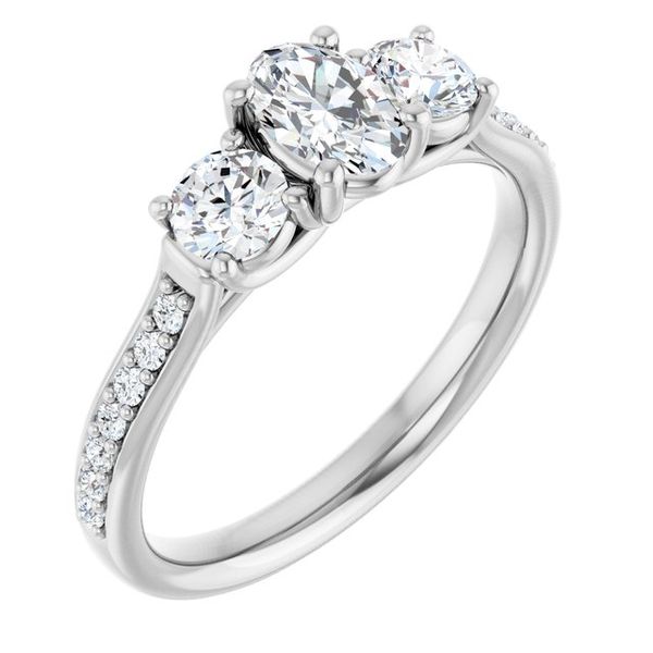 Three-Stone Engagement Ring