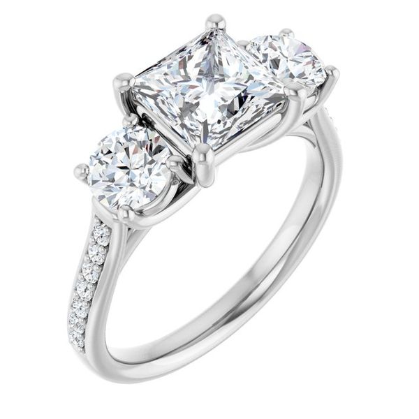 Three-Stone Engagement Ring