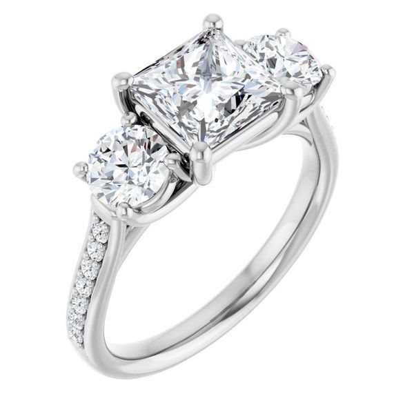 Three-Stone Engagement Ring