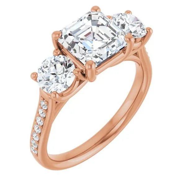 Three-Stone Engagement Ring