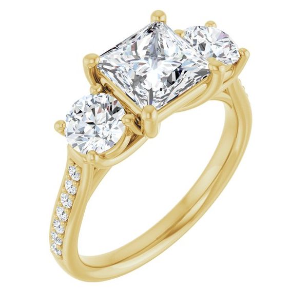 Three-Stone Engagement Ring