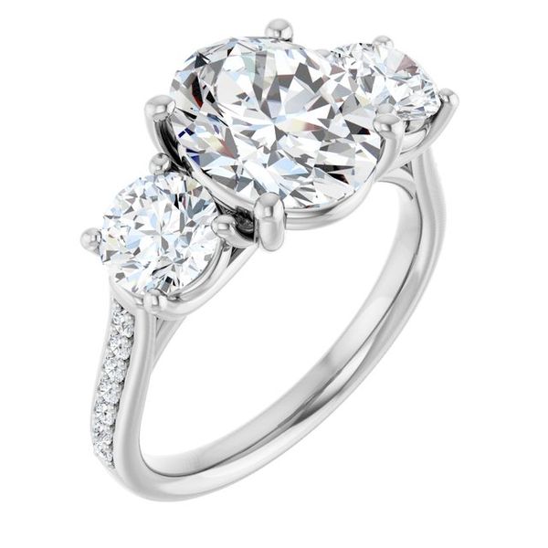 Three-Stone Engagement Ring