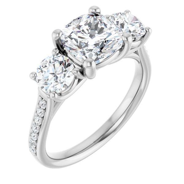 Three-Stone Engagement Ring
