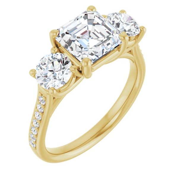Three-Stone Engagement Ring