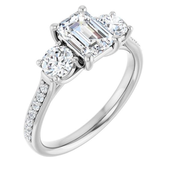 Three-Stone Engagement Ring