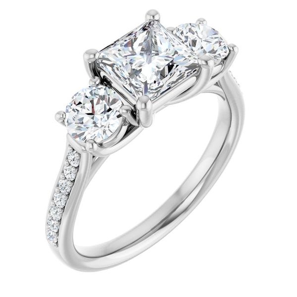 Three-Stone Engagement Ring