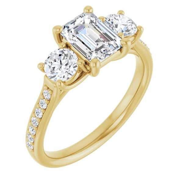 Three-Stone Engagement Ring