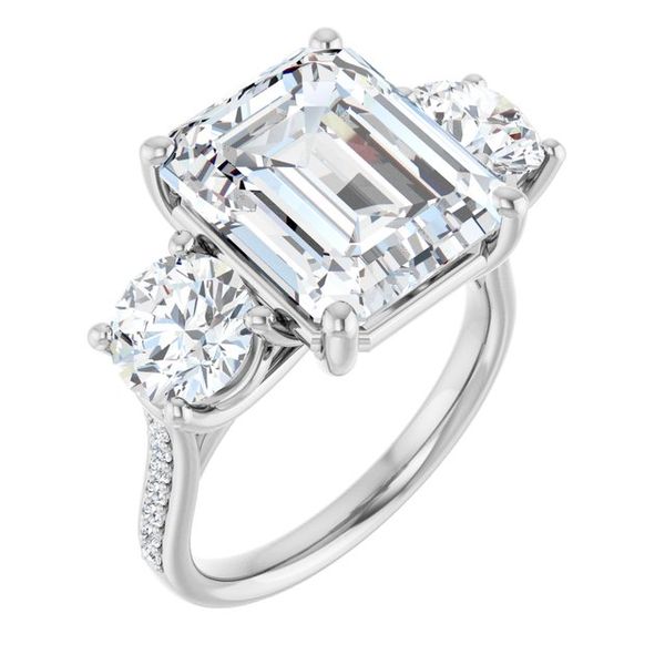Three-Stone Engagement Ring