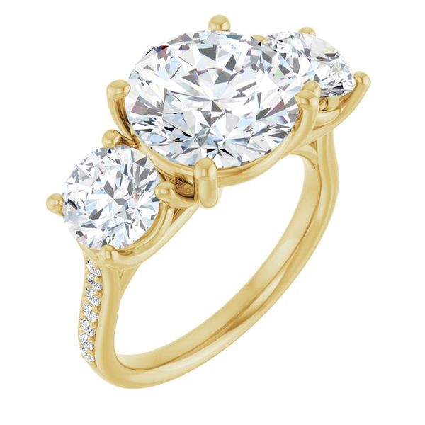Three-Stone Engagement Ring