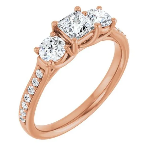 Three-Stone Engagement Ring