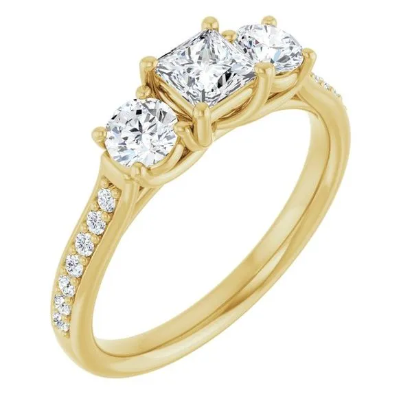 Three-Stone Engagement Ring