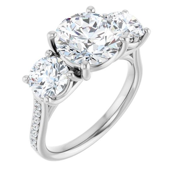 Three-Stone Engagement Ring