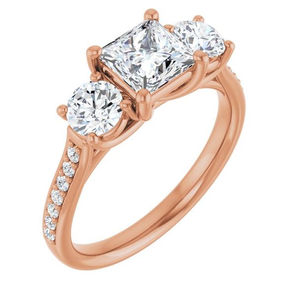 Three-Stone Engagement Ring