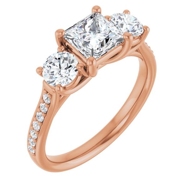 Three-Stone Engagement Ring