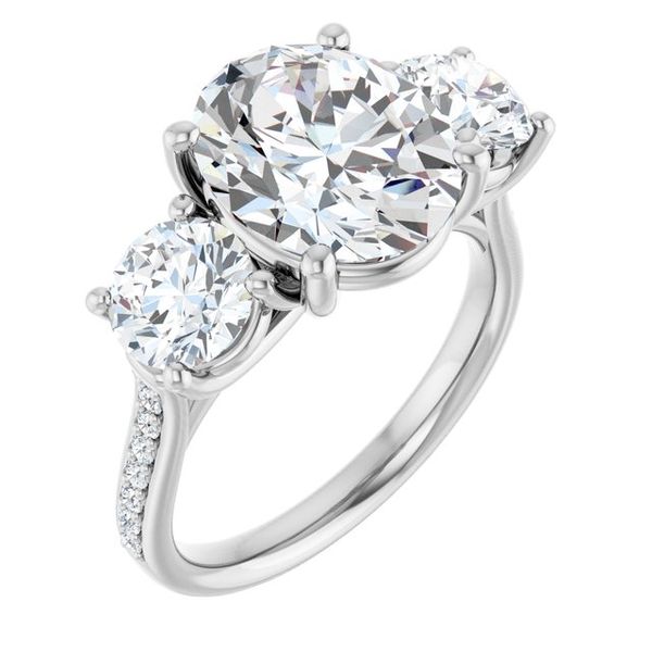 Three-Stone Engagement Ring