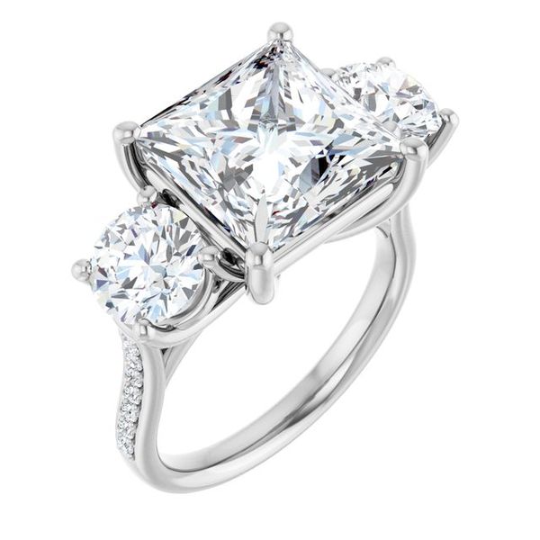 Three-Stone Engagement Ring
