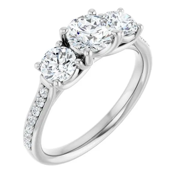 Three-Stone Engagement Ring