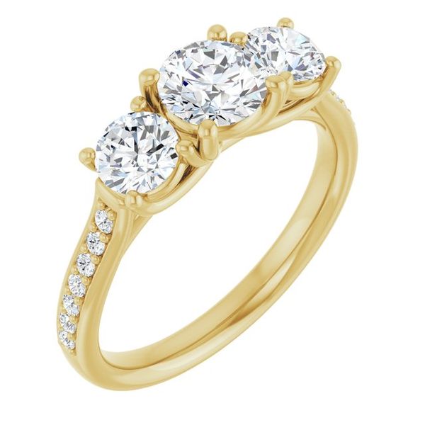 Three-Stone Engagement Ring