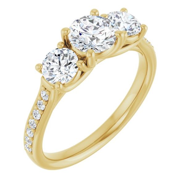 Three-Stone Engagement Ring