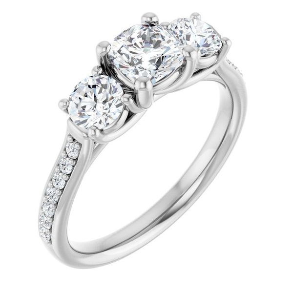 Three-Stone Engagement Ring
