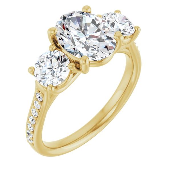 Three-Stone Engagement Ring