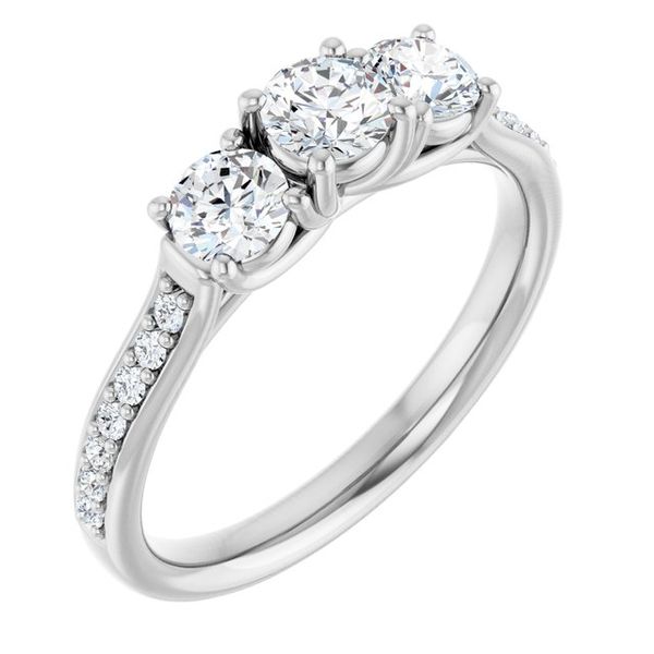 Three-Stone Engagement Ring