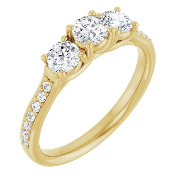 Three-Stone Engagement Ring