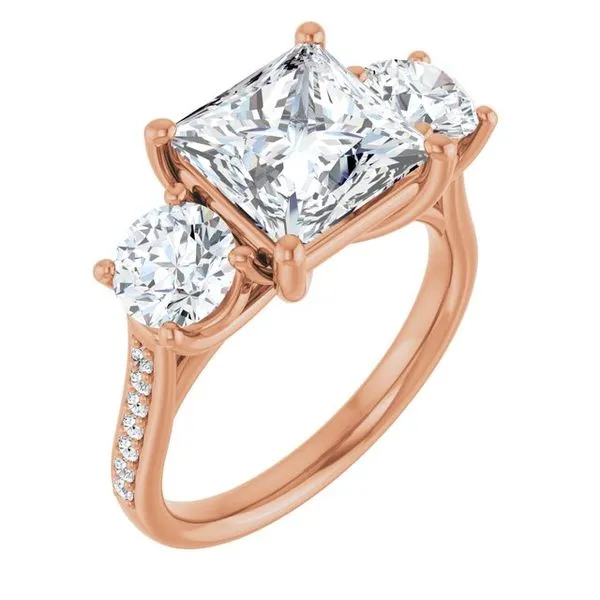 Three-Stone Engagement Ring